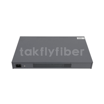 Sakelar PoE Gigabit 24-Port Terkelola Layer3 dengan 4 X 10G SFP Suhu Kerja/Penyimpanan -10C- 70C