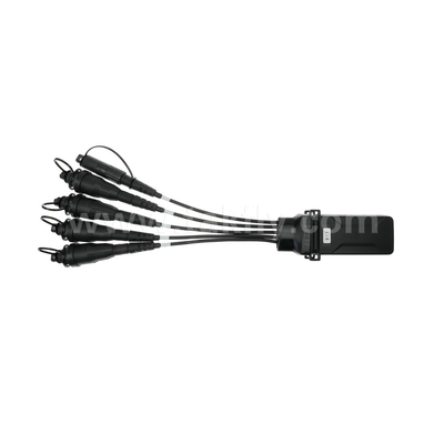 Waterproof 1X4 Mini Supertap Terminal Type Fiber Optic PLC Splitter dengan Supertap Female Optitap Kompatibel Konektor