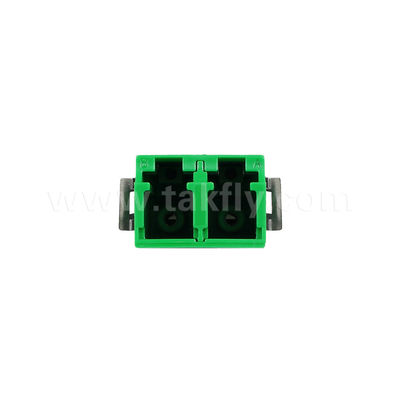 LC Duplex Fiber Optic Adapter Dust Proof Waterproof dengan Low Insertion Loss
