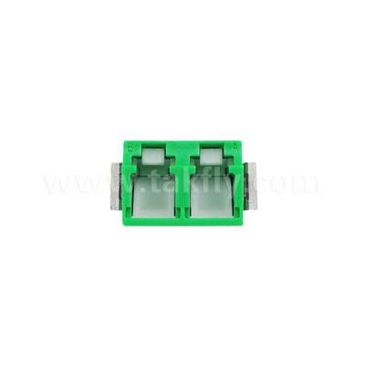 LC Duplex Fiber Optic Adapter Dust Proof Waterproof dengan Low Insertion Loss