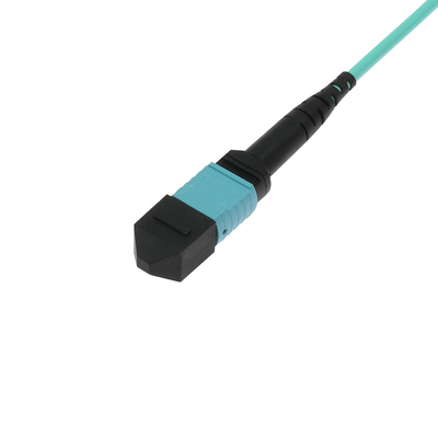 Panjang Breakout Disesuaikan MPO MTP Multi-mode Fiber Mode ≤ 0.2dB Daya tahan