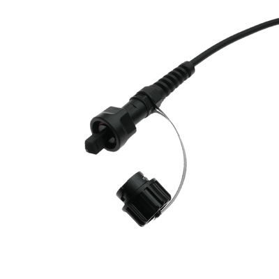 Kabel Trunk Fiber Optik MPO MTP Tipe Polish ODVA PC/APC untuk Jaringan Telekomunikasi Bandwidth