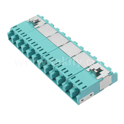 Adaptor Fiber Optik LC Kepadatan Tinggi 6/8/12 Arah APC UPC Single/Multi Mode