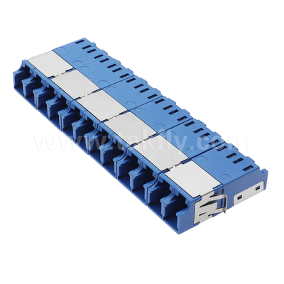 Adaptor Fiber Optik LC Kepadatan Tinggi 6/8/12 Arah APC UPC Single/Multi Mode