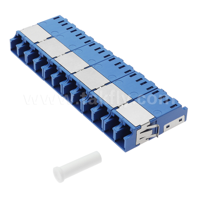 Adaptor Fiber Optik LC Kepadatan Tinggi 6/8/12 Arah APC UPC Single/Multi Mode