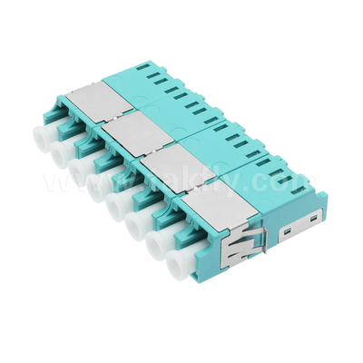 Adaptor Fiber Optik LC Kepadatan Tinggi 6/8/12 Arah APC UPC Single/Multi Mode