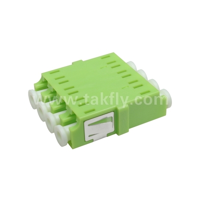 LC Quad Fiber Optic Adapter Singlemode Multimode APC UPC