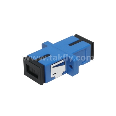 SC Simplex Fiber Optic Adapter Multimode APC UPC Low Loss