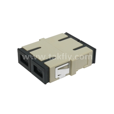 SC Duplex Fiber Optic Adapter Single Mode Multimode APC UPC