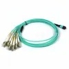 8/12/24 Konektor LC MPO MTP Fiber Optic Patchcord