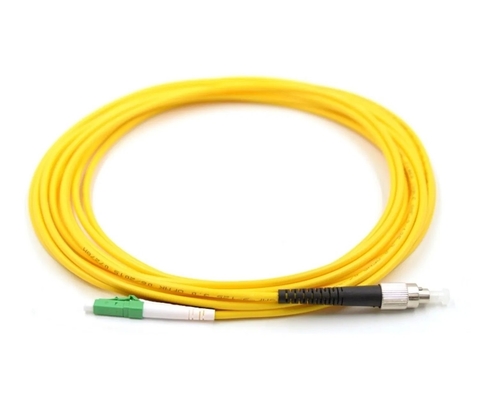 MTRJ-MTRJ Duplex Single Mode Fiber Patch Cord 0.2dB Kerugian Penempatan