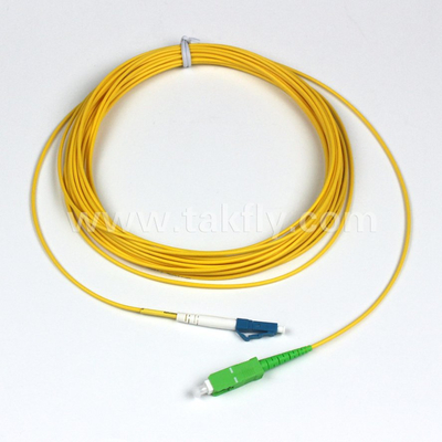 Kabel Patch Fiber Simplex SC APC ke LC UPC 9/125um OS1 dengan Kerugian 0.3dB