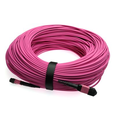 Customized MPO/MTP-MPO/MTP Patch Cord Low Insertion Loss 3.0mm Male Female