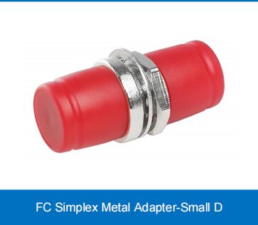 FC Simplex Metal Adapter-kecil D Tipe SM/MM Low IL