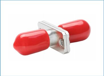 Adaptor Logam ST Simplex Tipe Persegi SM/MM IL Rendah 0.2dB