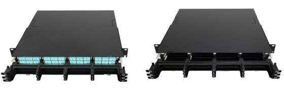 Panel Patch Kaset MPO Kepadatan Tinggi 1U 2U 4U