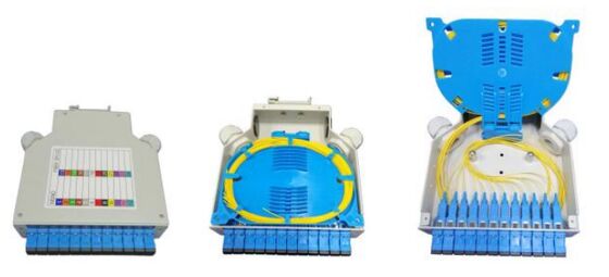 Kotak terminal serat optik yang dipasang di rel DIN DIN-AL