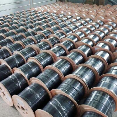 SC/APC FTTH Drop Cable Pigtail dengan Serat G657A1 dan LSZH Black Jacket untuk Konektivitas yang andal