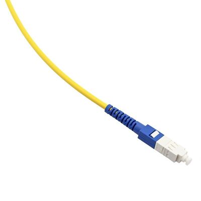 SC/APC-SC/APC Simplex Patch Cord dengan Low Insertion Loss High Reflection Loss dan Customized Length