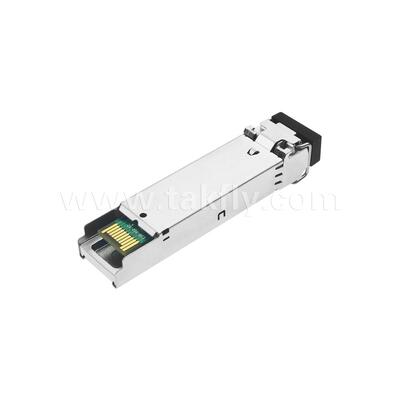 Modul Transceiver SFP 1.25gbps 20km LC Jangkauan Tx1310nm/Rx1550nm Dua Arah untuk Pusat Data FTTH FTTX