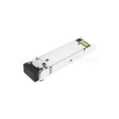 Modul Transceiver SFP 1.25gbps 20km LC Jangkauan Tx1310nm/Rx1550nm Dua Arah untuk Pusat Data FTTH FTTX