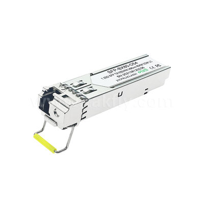 SFP 1.25gbps 80km LC Reach Tx1490nm/Rx1550nm Bi-Directional Optical Transceiver untuk Pusat Data FTTX
