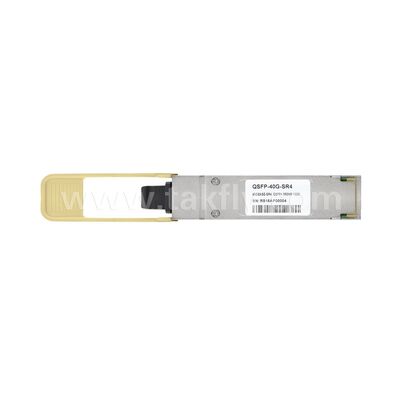 QSFP+ 40GBASE SR4 850NM Optical Transceiver Module untuk Pusat Data FTTH FTTX