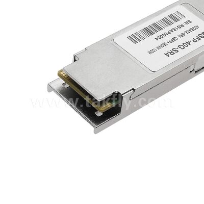 QSFP+ 40GBASE SR4 850NM Optical Transceiver Module untuk Pusat Data FTTH FTTX