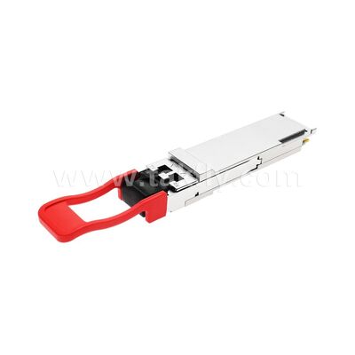 Modul Transceiver Optik QSFP+ 40Gbps CWDM 40KM untuk Pusat Data FTTH FTTX