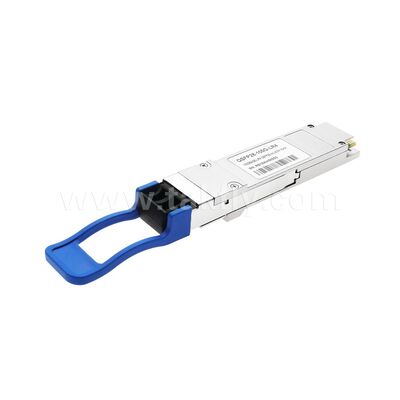 QSFP28 100Gbps LR4 10Km Optical Transceiver Module untuk Pusat Data AI FTTX