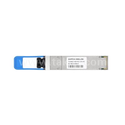 QSFP28 100Gbps LR4 10Km Optical Transceiver Module untuk Pusat Data AI FTTX