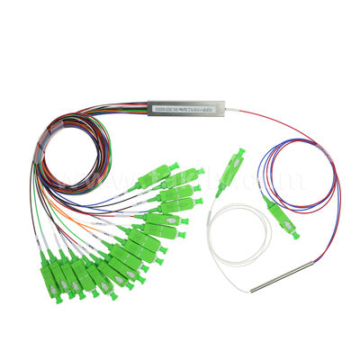 Penutup Mini FiberHub 1x4 Tahan Air PENUTUP ITU-T SM G657A2 Kabel 2.0mm Fiber Optik PLC Splitter IP68