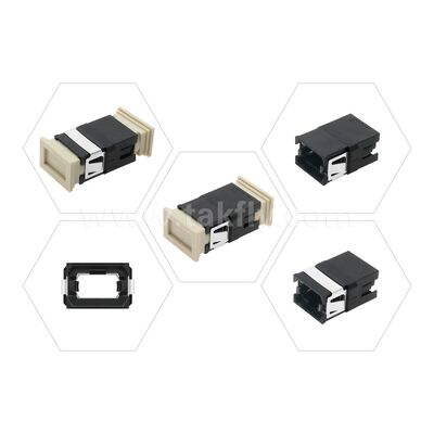Adaptor MPO MTP Serat Optik Berkualitas Tinggi untuk Pusat Data FTTX Telecom