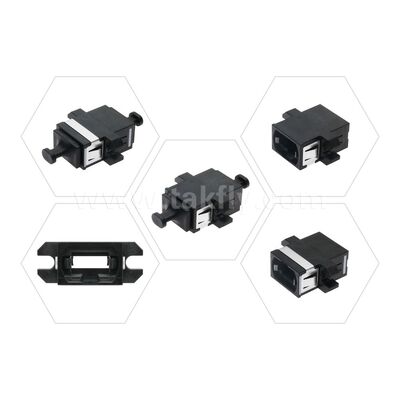 Adaptor MPO MTP Serat Optik Berkualitas Tinggi untuk Pusat Data FTTX Telecom