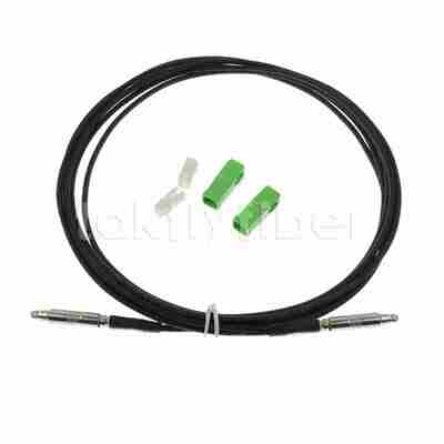 CPR Rated SC Pushable FTTH Drop Cable Fiber Optic Patchcord dengan Jacket TPU 3,0mm dan Serat G657A2