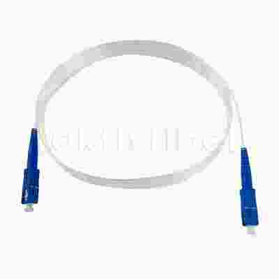 CPR Eca Certified SC SM G657A 2.0*3.0mm Patchcord Serat Optik Tak Terlihat untuk FTTH dan FTTR