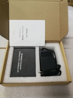 Media Converter 10g SFP+ & RJ45 Port Fiber Optic untuk FTTH Data Center Telecom