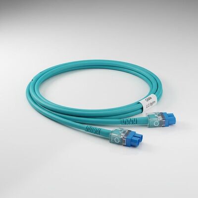 3.0mm Diameter LC Uniboot OM4 Patch Cord dengan Polarity Reversible Feature
