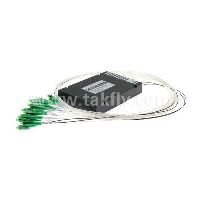 CWDM 8+1Channel MUX & DEMUX ABS Modul Serat Optik untuk Pusat Data FTTX