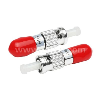 OEM Fiber Optical Attenuator Fixed LC/SC/ST/FC SM/MM UPC/APC Pria/Wanita untuk Pusat Data FTTX