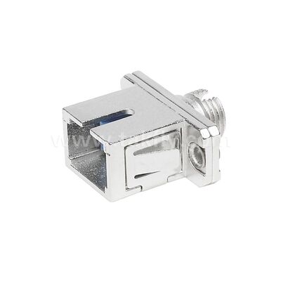 FC-SC Coupler Simplex Metal Hybrid Adapter Female/Female Fiber Optic untuk Pusat Data Telecom FTTX