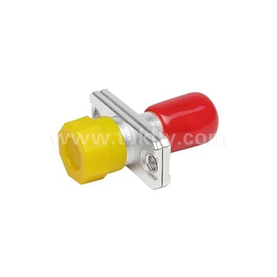 FC-ST Coupler Simplex Metal Hybrid Adapter Female/Female Fiber Optic untuk Pusat Data Telecom FTTX
