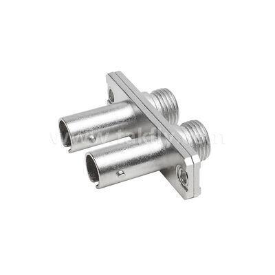 FC-ST Coupler Duplex Metal Hybrid Adapter Female/Female Fiber Optic untuk Pusat Data Telekomunikasi FTTX