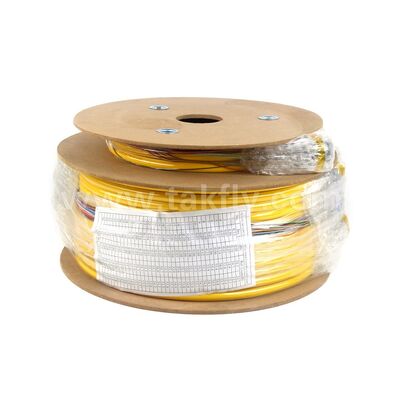 Fiber Optic Patch Cords 36Cores SC-SC Pre-terminated Breakout Patchcord untuk Pusat Data Telekom
