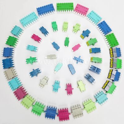 Adaptor LC Simplex/Duplex dengan Sleeve Zirconia