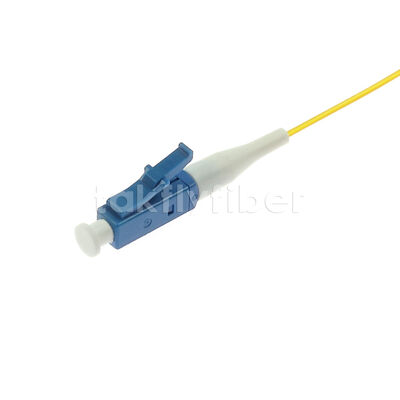 LC Simplex Single Mode Fiber Optic Pigtail   1m 2m 3m Panjang, 0.9mm Tight Buffer