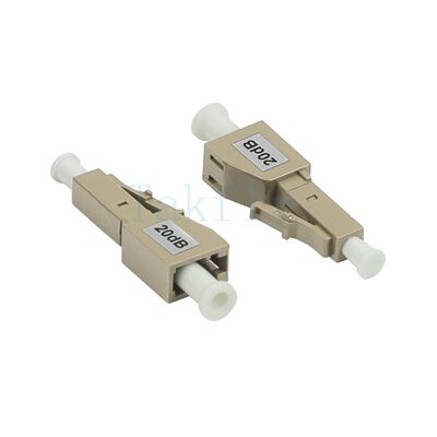 Atenuator Serat Optik LC Pria ke Wanita – Tipe Tetap Inline untuk Mode Tunggal / Multimode