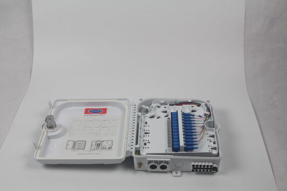 Easy Maintenance FTTH Fiber Optic Termination Box dengan Perlindungan IP65 dan 0.2dB Insertion Loss