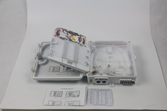 Easy Maintenance FTTH Fiber Optic Termination Box dengan Perlindungan IP65 dan 0.2dB Insertion Loss
