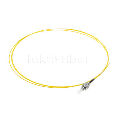 Kuncir Optik FC Simplex – Mode Tunggal 9/125μm, Panjang 1m/2m/3m, 0,9mm/2.0mm/3.0mm, Jaket PVC/LSZH